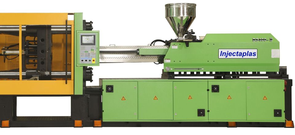 An Injectaplas injection moulding machine