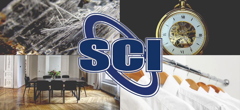 SCI textile restoration and asbestos claims imagery